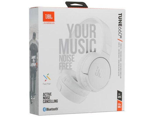 Наушники накладные JBL TUNE 660NC, WHITE